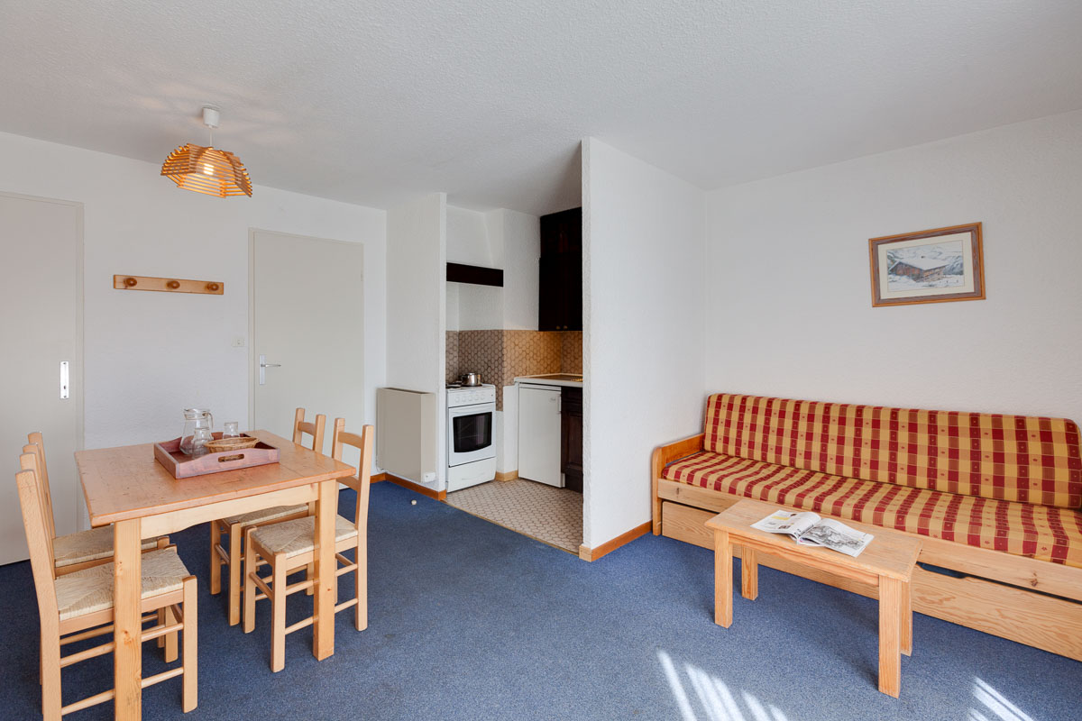 Studio 4 personnes Confort CB20L1 - Résidence Vacanceole Côte Brune - Les Deux Alpes Centre