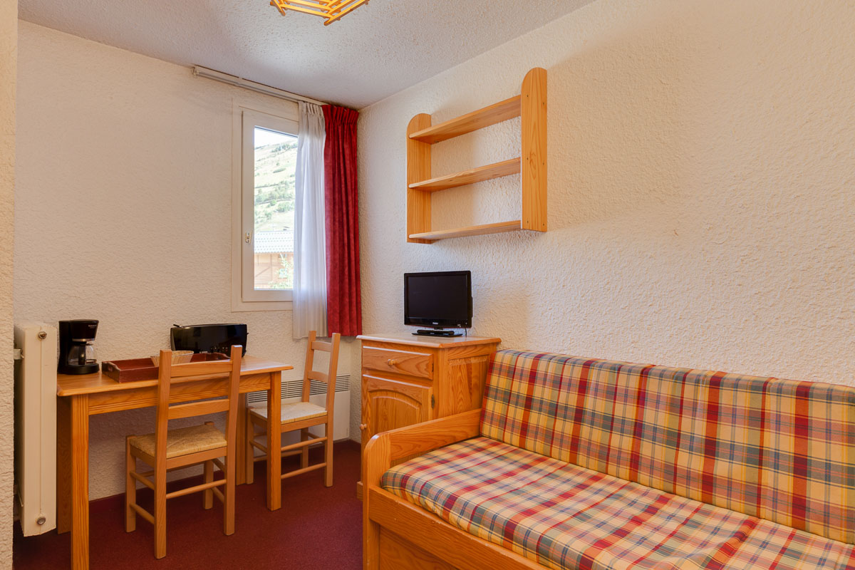 Studio 2 personnes Confort CB2SB1 - Résidence Vacanceole Côte Brune - Les Deux Alpes Centre