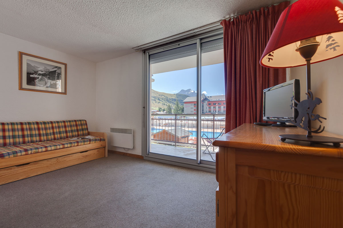 Studio 4 personnes Confort VBB0E2 - Résidence Vacanceole Vallée Blanche - Les Deux Alpes Centre