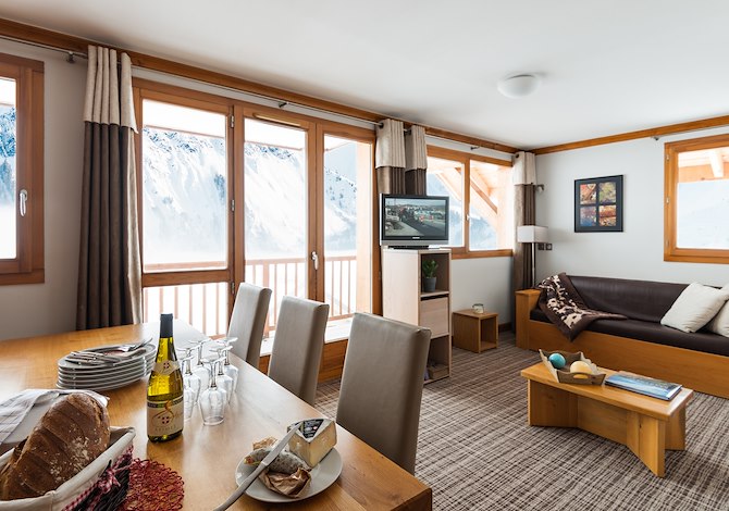2 room cabin or 3 rooms for 6 guests - Résidence Lagrange Vacances Les Balcons des Aiguilles 3* - La Toussuire