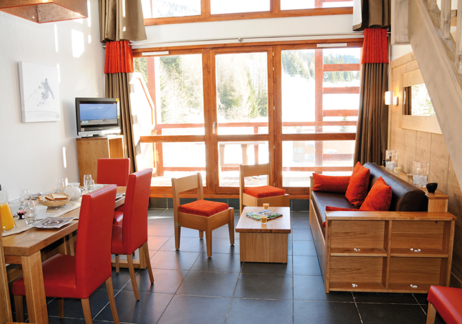 2-room duplex apartment for 6 people with alcove - Résidence Lagrange Vacances Le Roc Belle Face 4* - Les Arcs 1600