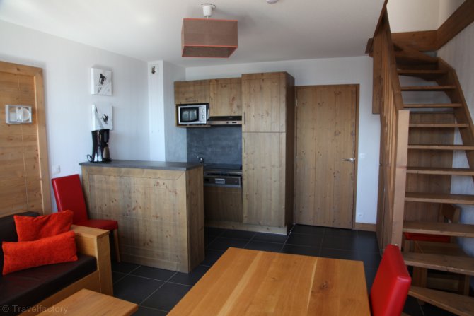 2 rooms for 6 guests - Duplex Alcôve - Résidence Lagrange Vacances Le Roc Belle Face 4* - Les Arcs 1600