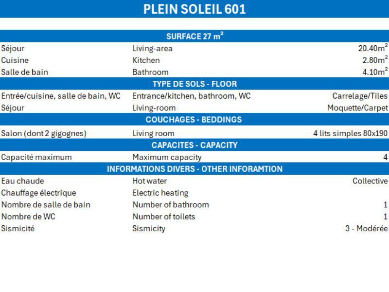 Apartements PLEIN SOLEIL - Méribel Mottaret 1850