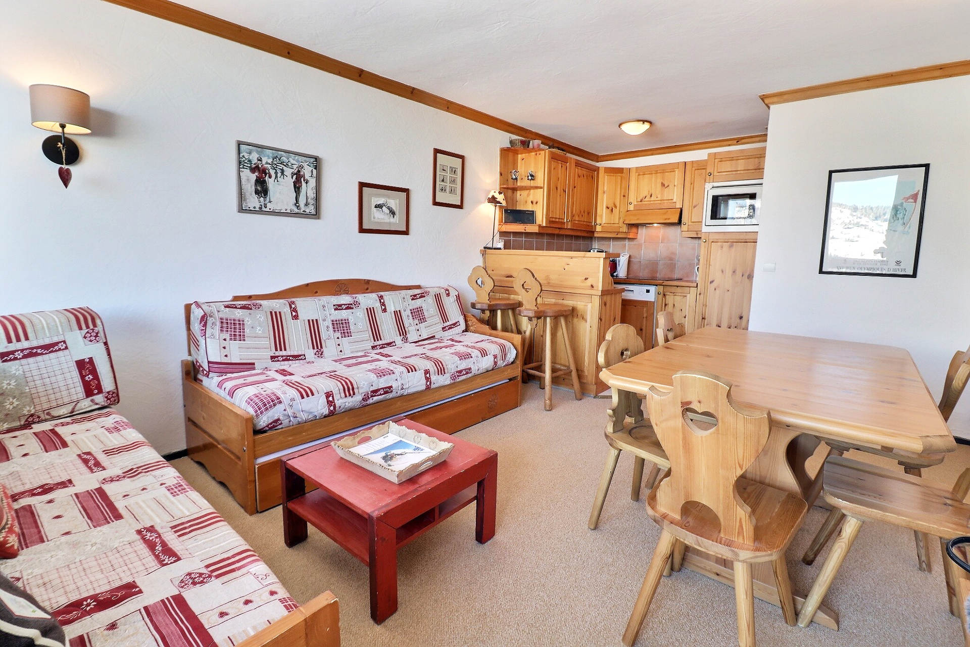 2 pièces 5 personnes Confort - Apartements PLEIN SOLEIL - Méribel Mottaret 1850
