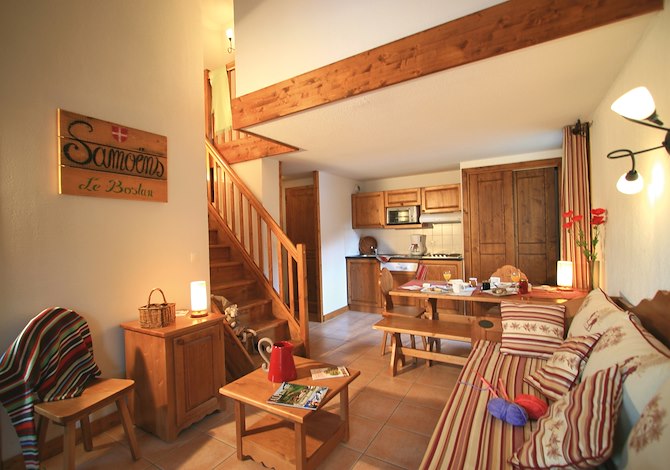 Chalet for 8 guests - Résidence Lagrange Vacances Les Fermes de Samoëns 4* - Samoëns