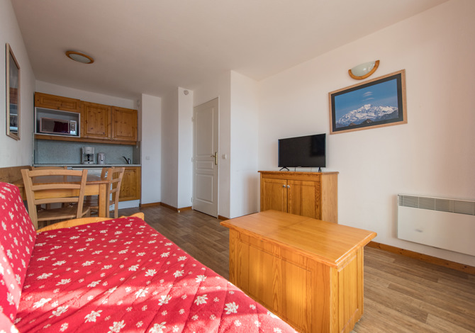 2-room apartment 4 people - travelski home select - Residence Les Hauts de Valmeinier 4* - Valmeinier