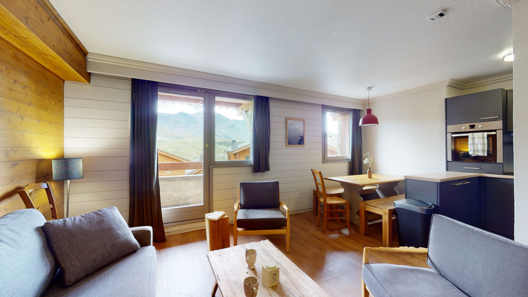 4 pieces 6 personnes - CHALET CHAMOIS - Val Thorens
