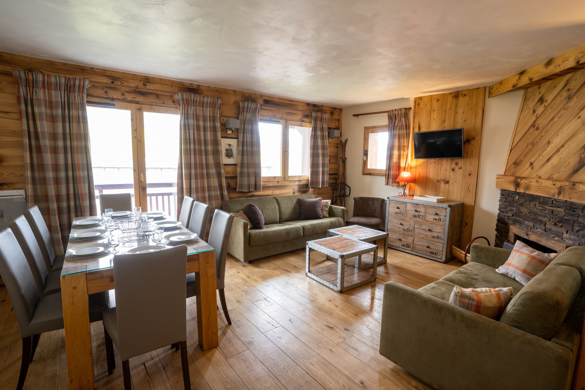 4 rooms 8 people - CHALET LE CRISTALLO - Val Thorens