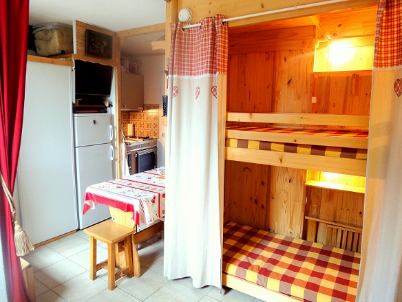 Studio 3 personnes GE0004 - Apartements GENEPI - Les Menuires Reberty 1850