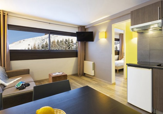 2 Pieces 4 Persons - SOWELL RESIDENCES Crêt Voland 4* - Les Menuires Brelin