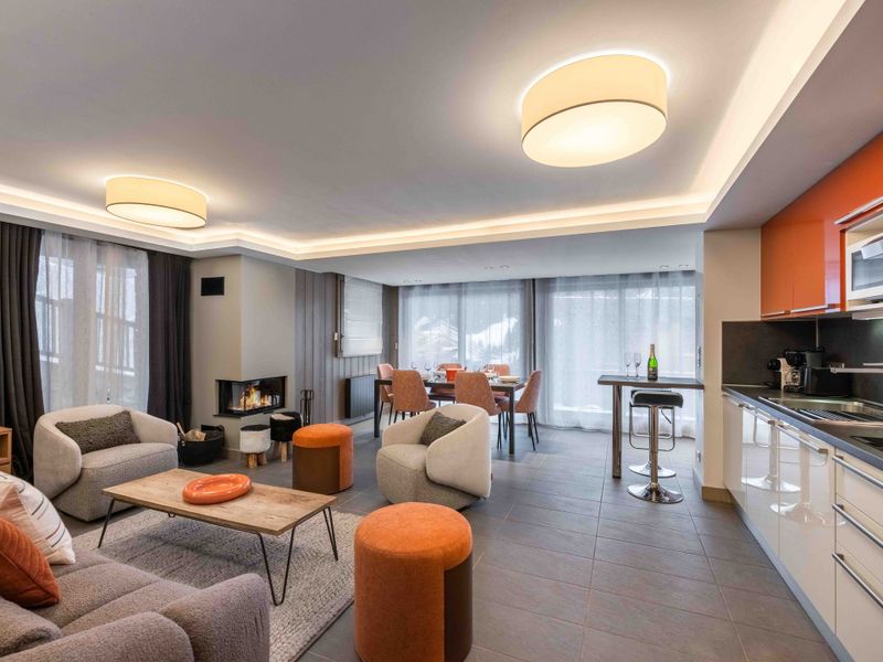 3 pieces 6 personnes - CHALET LES 3 VACHES - Courchevel 1650