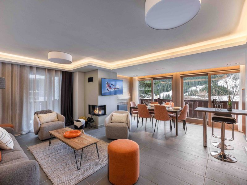 3 pieces 6 personnes - CHALET LES 3 VACHES - Courchevel 1650