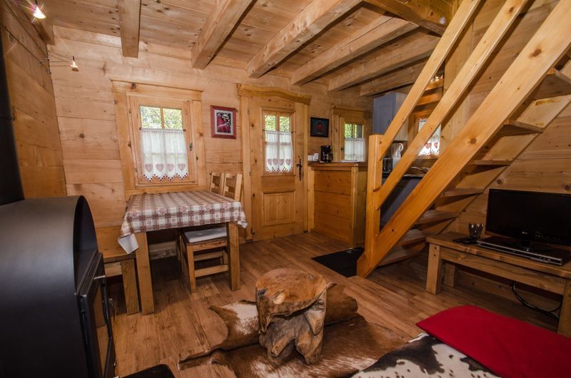 Chalet 2 pieces 3 personnes - Chalet SEPIA - Chamonix Les Praz