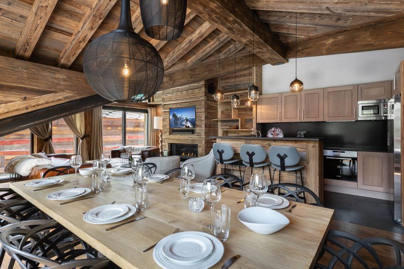chalet 5 pieces 10 personnes - Chalet OURSNOIR - Val d'Isère Centre