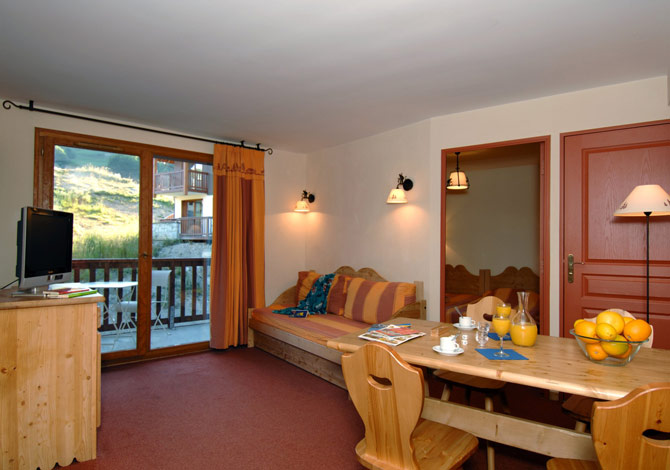 3 bedrooms 6/8 people - Résidence Les Alpages du Corbier 4* - Le Corbier