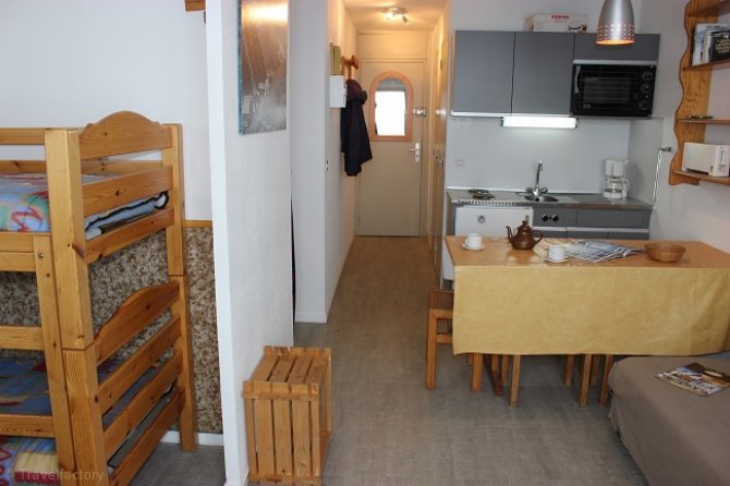 Studio cabine 4 personnes 353 - Apartements VANOISE - Val Thorens