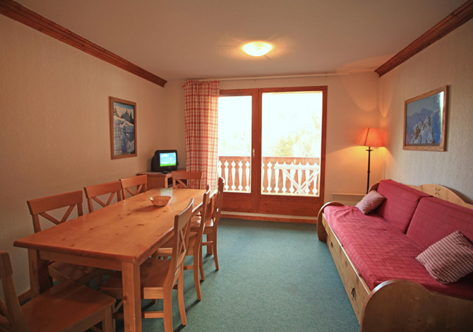 3 Rooms 8 people with cabin - Résidence Lagrange Vacances Les Valmonts de Val Cenis 3* - Val Cenis Lanslebourg