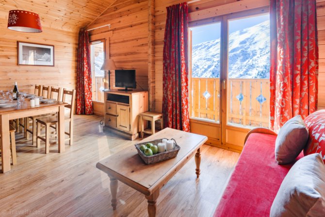 Chalet 6 guests - Les Chalets Lagrange Vacances Le Grand Panorama II 3* - Valmeinier