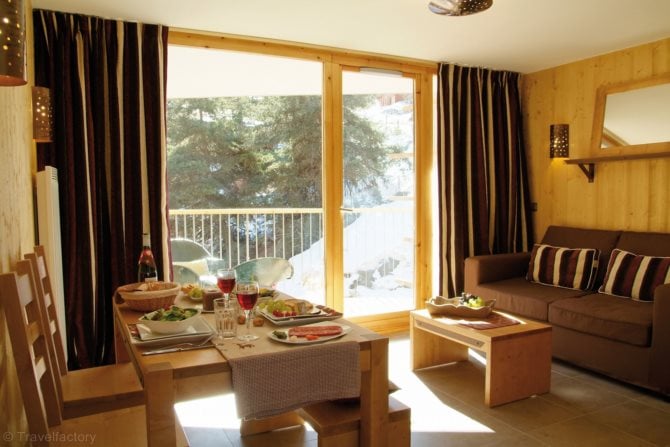 3 rooms with alcove or 4 rooms for 8 guests - Skissim Premium - Résidence Les 3 Glaciers 4* - Plagne - Montchavin