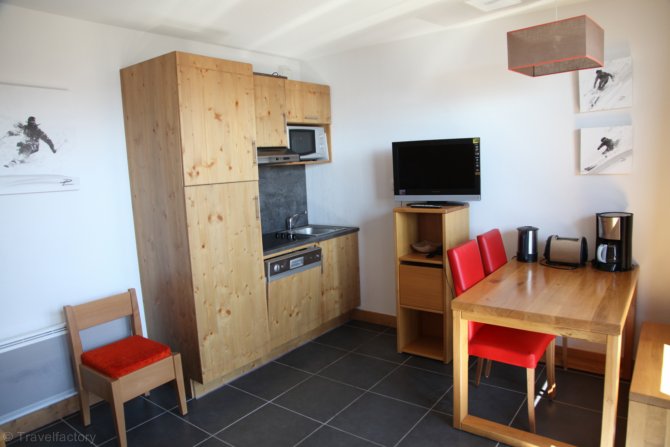 2-room apartment for 4 guests - travelski home premium - Residence Le Roc Belle Face 4* - Les Arcs 1600