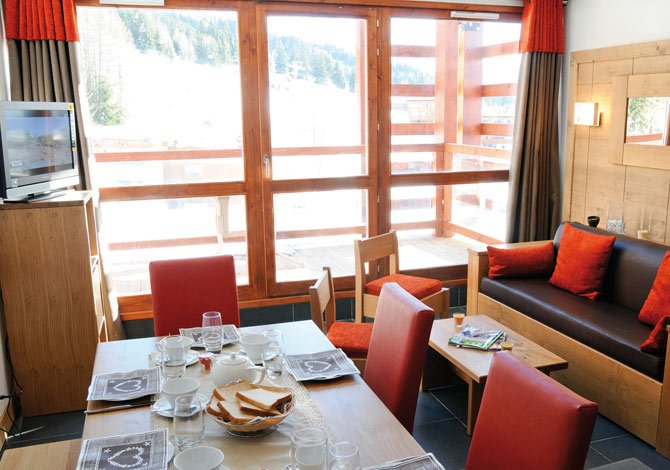 2-room duplex apartment with alcove for 6 guests - travelski home premium - Residence Le Roc Belle Face 4* - Les Arcs 1600