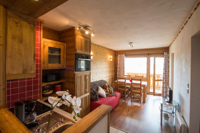 2 room cabin for 7 guests - Vanoise 22 - Skissim Select - Hameau Le Laitelet - Méribel Mottaret 1850
