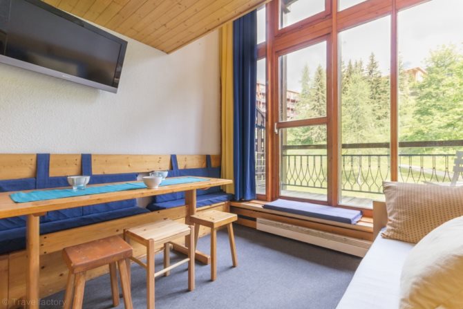 2-room duplex apartment 6 people Aiguille Grive n°201 - travelski home classic - Residence Aiguille Grive - Les Arcs 1800