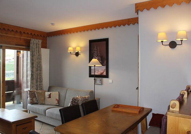 3-room apartment 6 people B50 - travelski home premium - Residence les Hauts Bois 4* - Plagne - Aime 2000