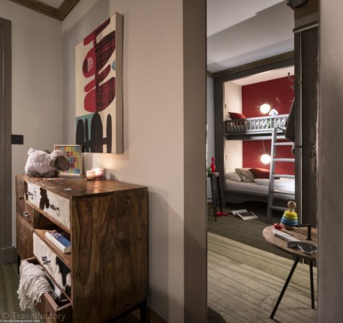 Bedroom 3 people (3 adults) - Hôtel Village Montana 4* - Tignes 2100 Le Lac