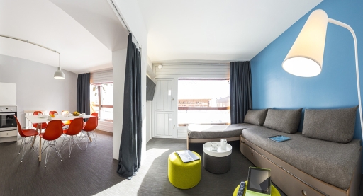 Apartments Les Gentianes - travelski home choice - Apartements AIGUILLE ROUGE - Les Arcs 2000