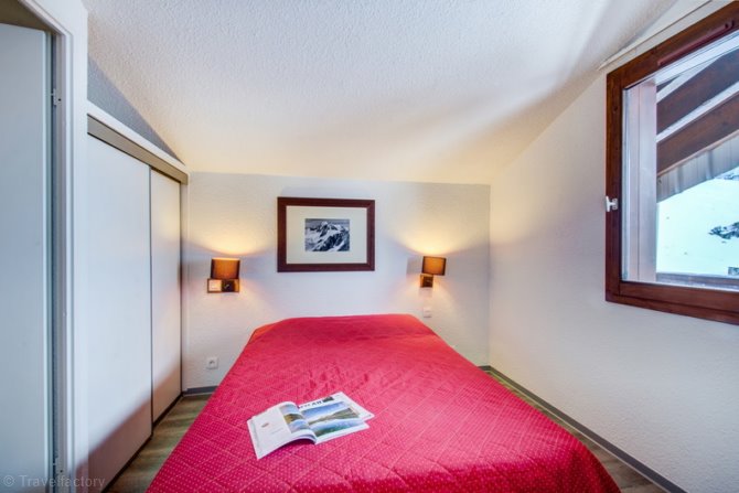 1 bedroom + cabin room for 4/6 guests - Résidence Vacanceole Le Borsat IV 2* - Tignes Val Claret