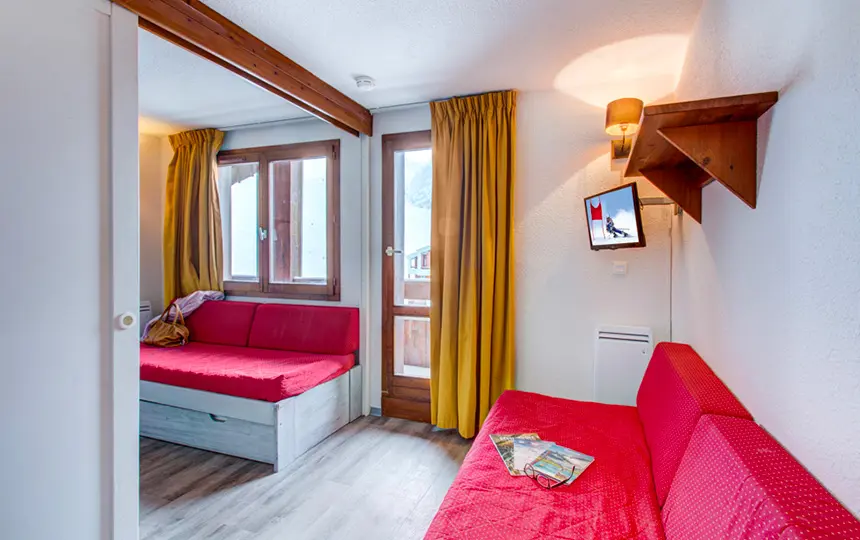 2 Pièces 4/6 personnes - Résidence Vacanceole Le Borsat IV - Tignes Val Claret