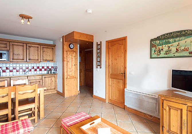 2 Rooms 4 persons Privilege - Belambra Clubs Résidence Les Menuires - Le Hameau Des Airelles - Les Menuires Preyerand