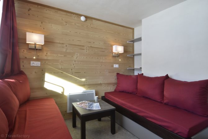 2 rooms for 4 guests - n°703 - travelski home select - Residence Les Glaciers - Plagne Bellecôte