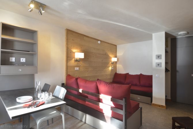 2 rooms for 4 guests - n°833 - travelski home select - Residence Les Glaciers - Plagne Bellecôte