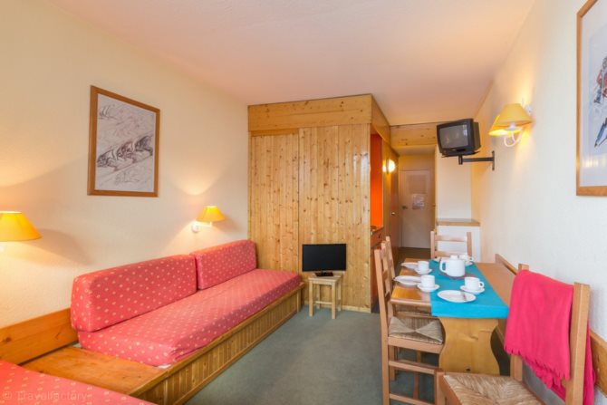 Studio 4 people n°621 - travelski home classic - Residence Grand Arbois - Les Arcs 1800