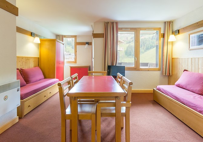 2 rooms for 5 guests - 744 - Skissim Classic - Résidence Digitale. - Plagne 1800