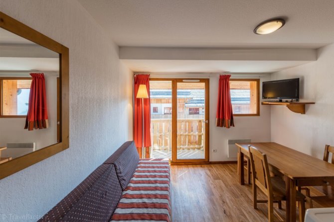 2 Rooms 4/6 persons mountain corner short stay - Résidence Le Pra Palier 3* - Orcières Merlette 1850