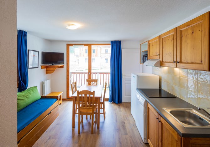 1 bedroom 2/4 people - short stay - Résidence Les Chalets de Bois Méan 3* - Les Orres