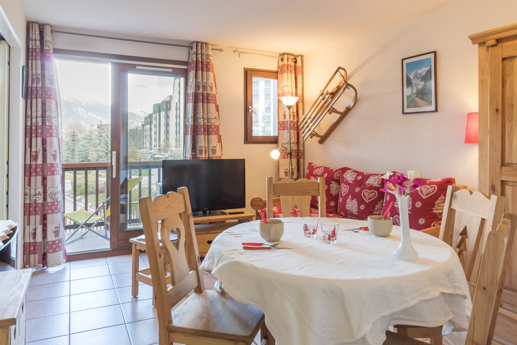 Apartment 2 rooms cabin 6 persons - Appartment Hameau Du Bez Automne LSA240-A004 - Serre Chevalier 1400 - Villeneuve