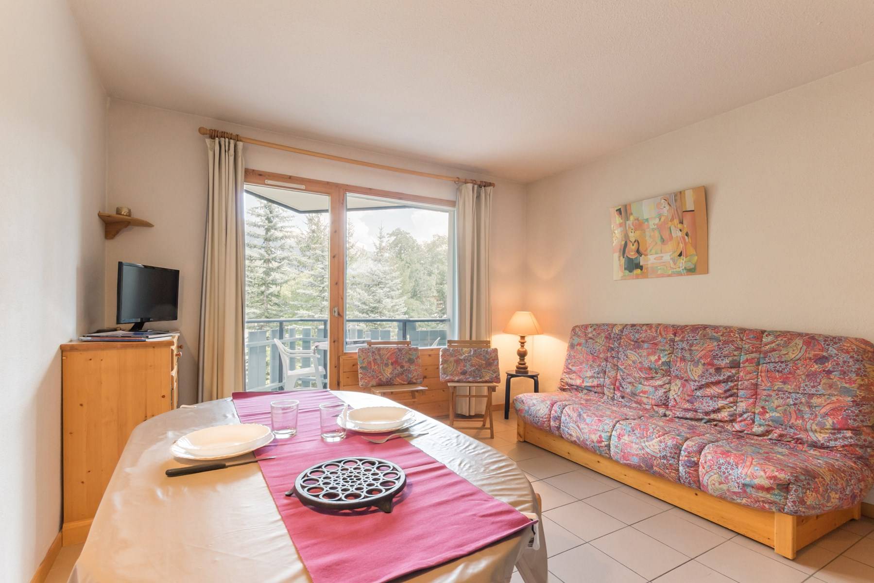 Studio cabin 4 persons - Appartment Chardons Bleus LSA250-2203 - Serre Chevalier 1400 - Villeneuve