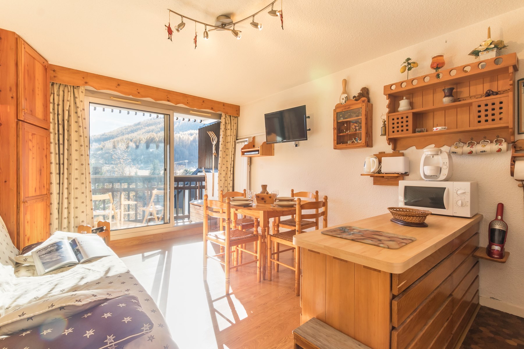 Studio 4 Persons Classique TEIS49 - Appartement Le Bez LSA210-4049 - Serre Chevalier 1400 - Villeneuve