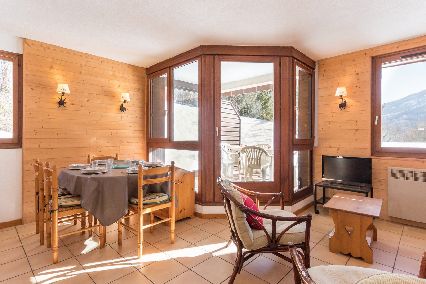 4 Rooms 8 Persons Classique BOU001 - Appartement Vergers De L'adret CHA780-0001 - Serre Chevalier 1350 - Chantemerle