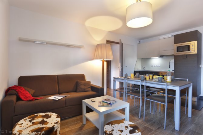 4 Pieces 6/8 personnes - Résidence Vacanceole ~ Au Coeur des Ours 3* - Les Deux Alpes Centre