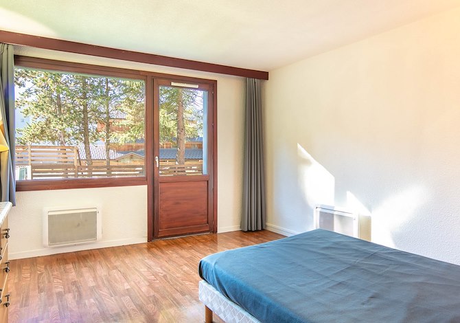 1 Bedroom + cabin room 6/8 people - Résidence Vacanceole ~ l'Edelweiss - Les Deux Alpes Centre