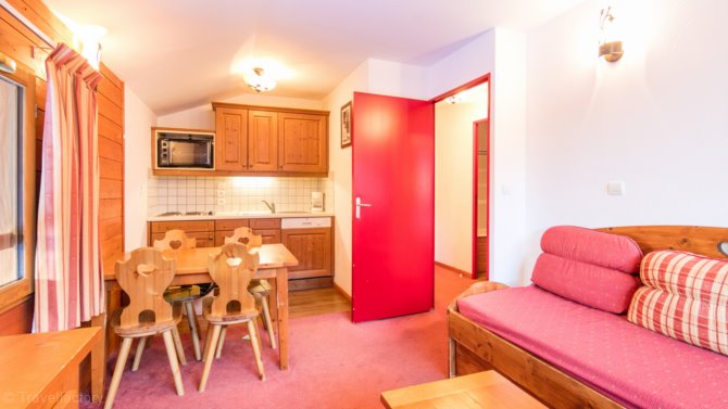 1 bedroom 2/4 people - Résidence Vacanceole ~ Les Chalets de la Ramoure - Valfréjus