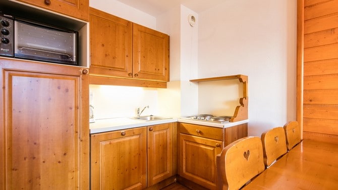 1 bedroom + cabin 4/6 people - Résidence Vacanceole La Turra 3* - Valfréjus