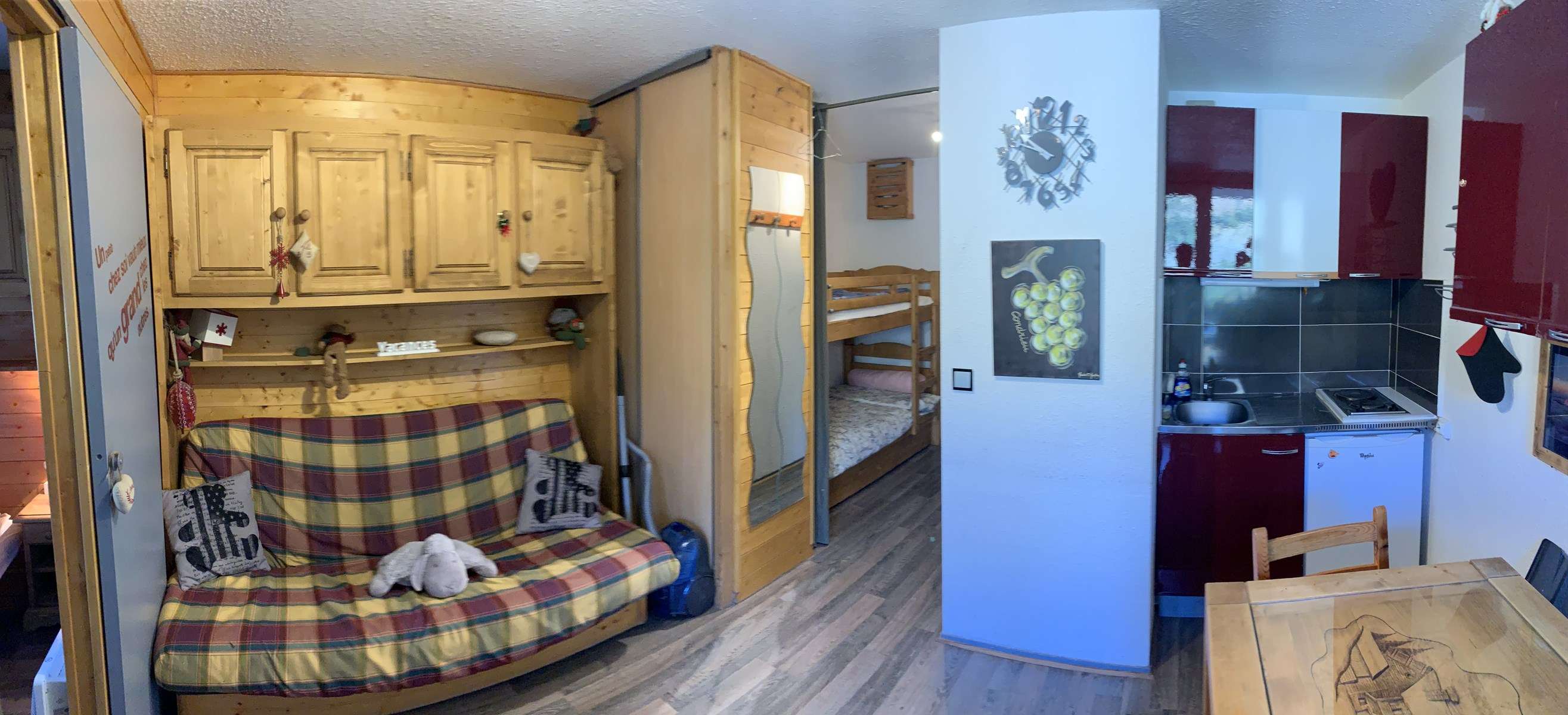 2 rooms 4 persons - Appartment Arc En Ciel B 145 - Les Deux Alpes Centre