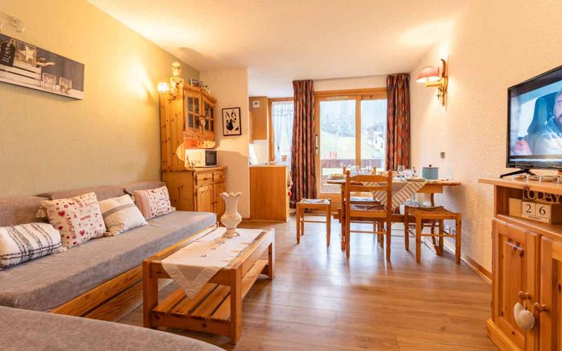 2 pieces 5 personnes - Appartment Pierrafort G472 - Valmorel