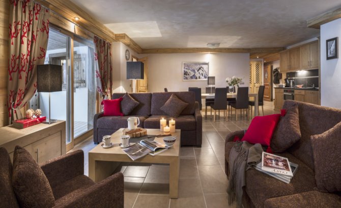 5 room duplex for 8/10 guests - Résidence CGH & SPA Les Chalets d'Angèle 4* - Châtel